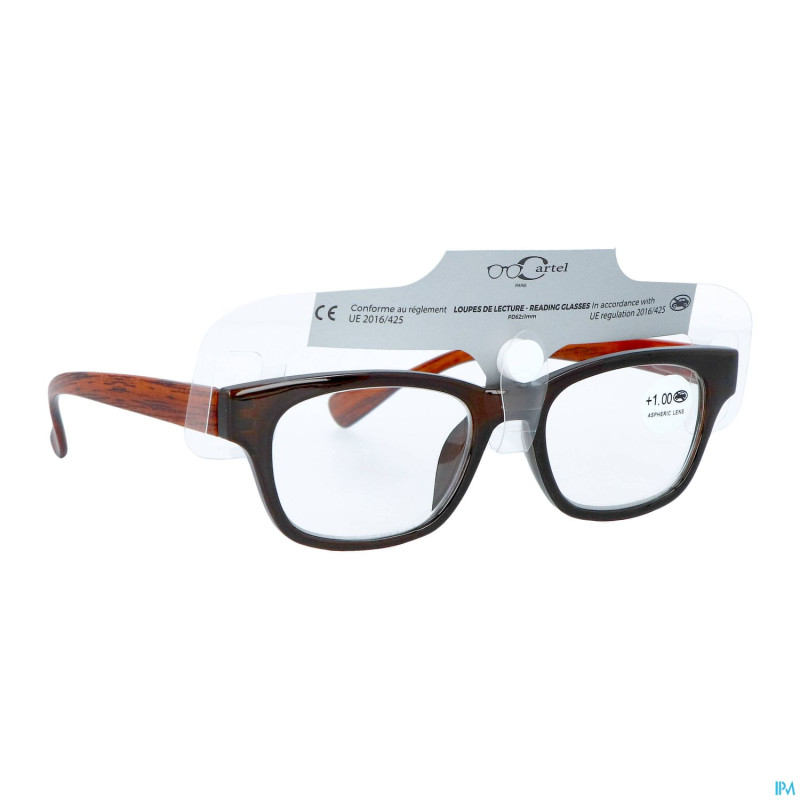 Cartel loupe lecture wood 3.5 asie