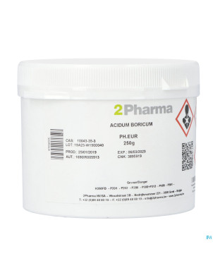 Acide borique    250g 2pharma