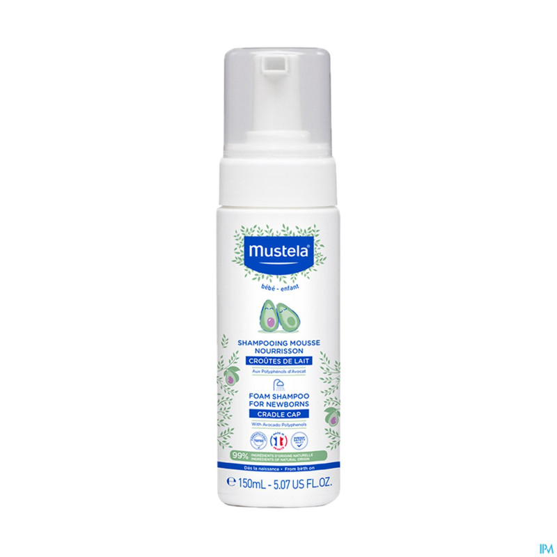 Mustela pn shampooing mousse nourrisson    150ml