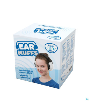 Eureka care casque protection auditive 3-12a blanc