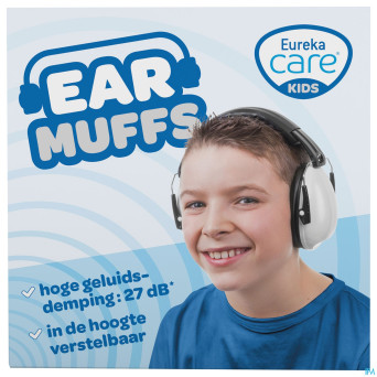 Eureka care casque protection auditive 3-12a blanc