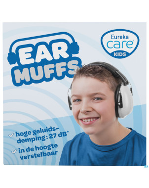 Eureka care casque protection auditive 3-12a blanc
