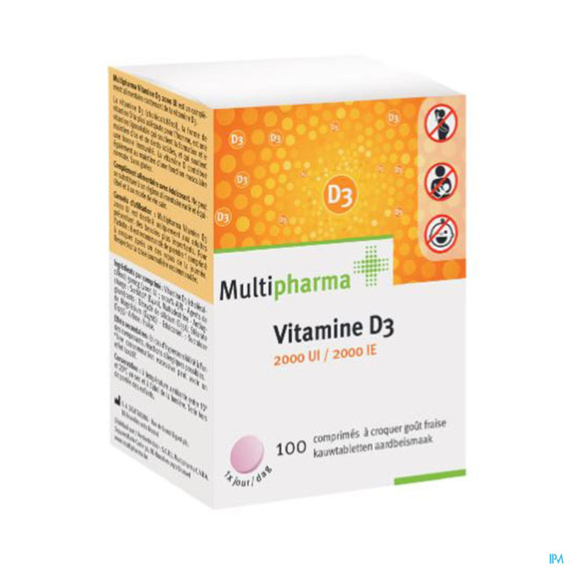 Mph vitamine d3 2000ui    comp 100