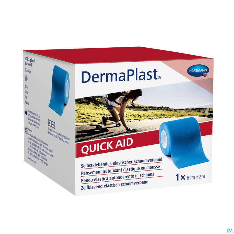 Dermaplast quick aid blue 6cmx2m    5500100