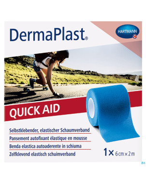 Dermaplast quick aid blue 6cmx2m    5500100