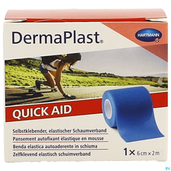 Dermaplast quick aid blue 6cmx2m    5500100