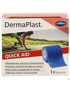 Dermaplast quick aid blue 6cmx2m    5500100
