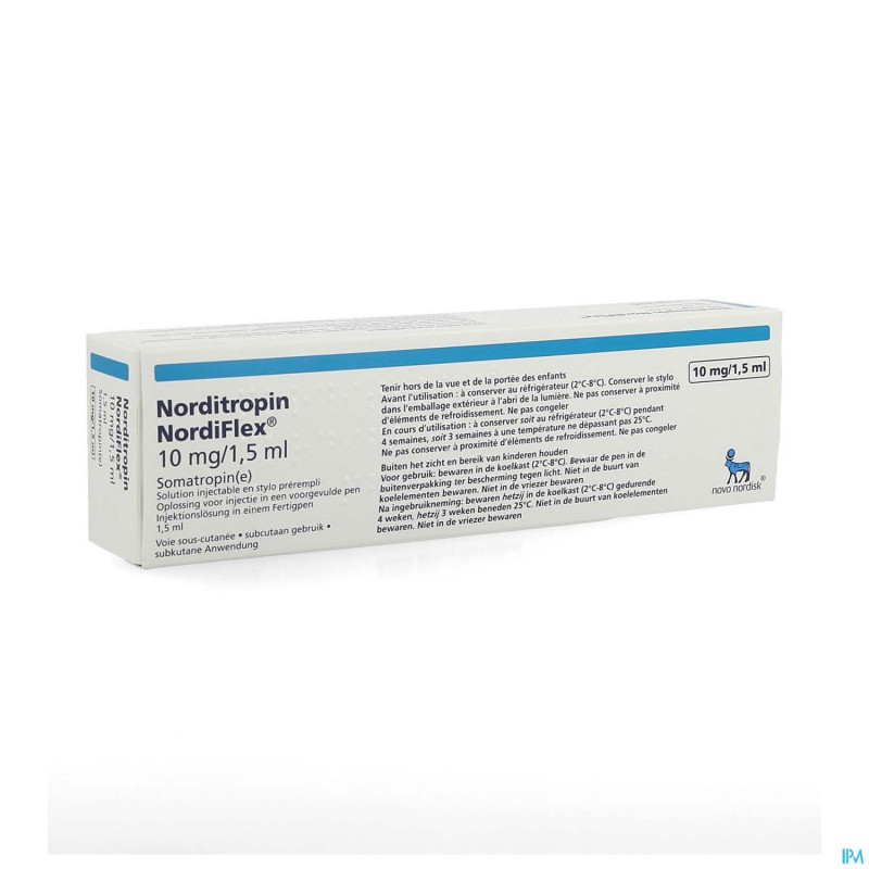 Norditropin nordiflex 10mg/1,5ml stylo prerempli 1