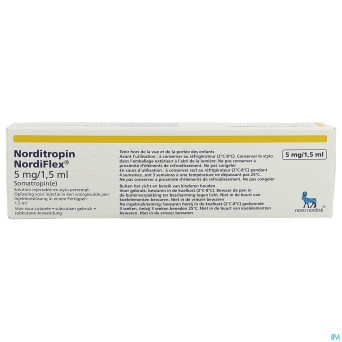 Norditropin nordiflex  5mg/1,5ml stylo prerempli 1