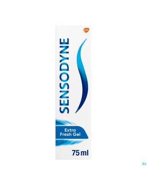 Sensodyne dentifrice extra fresh    75ml