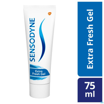 Sensodyne dentifrice extra fresh    75ml