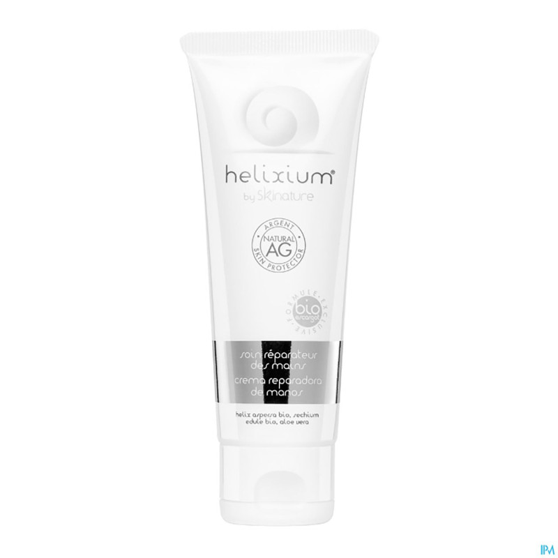 Helixium soin reparar. main bave escargot bio 75ml