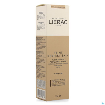 Lierac teint perfect skin fluide beige clair  40ml