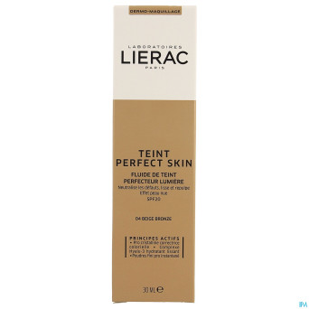 Lierac teint perfect skin fluide beige bronze 40ml