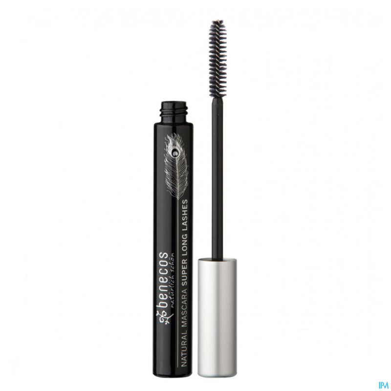Benecos mascara cils longs charbon noir 8ml