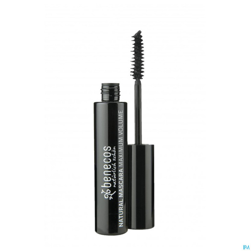Benecos mascara maximum volume noir intens 8ml