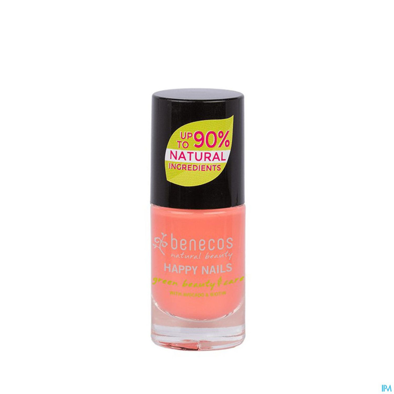 Benecos vernis ongles peach sorbet 5ml