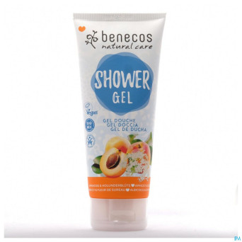 Benecos gel douche abricot&fleur sureau 200ml