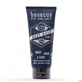 Benecos men only body wash 3en1 200ml