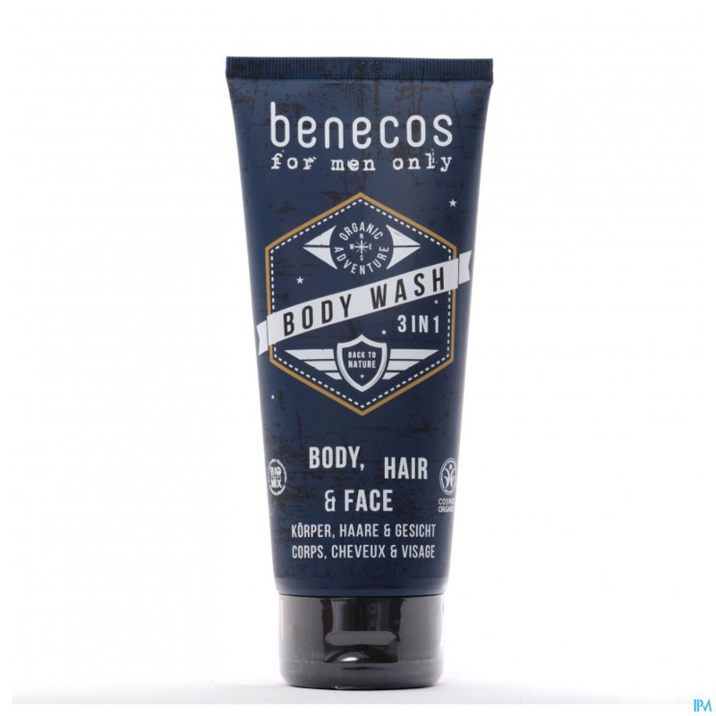 Benecos men only body wash 3en1 200ml