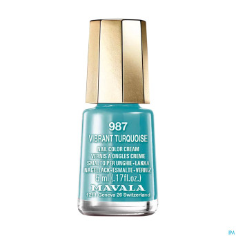 Mavala vao 987 vibrant turquoise    5ml