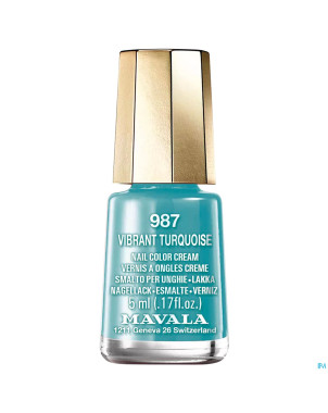 Mavala vao 987 vibrant turquoise    5ml