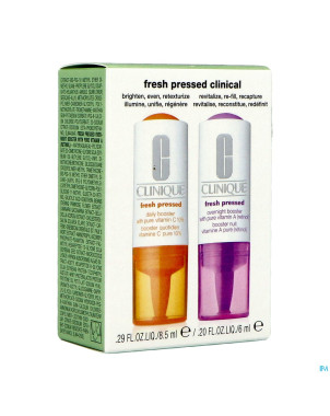 Clinique fresh pressed clinical vit a 1+1