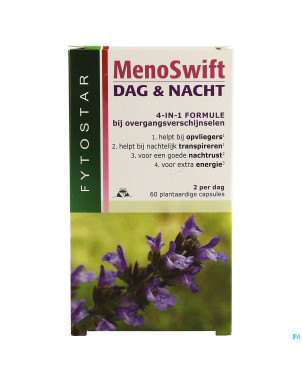 Fytostar meno-swift jour&nuit    caps 60