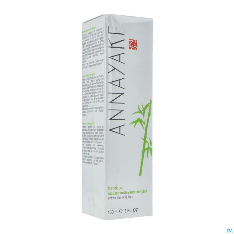 Bamboo mousse nettoyante delicate    150ml