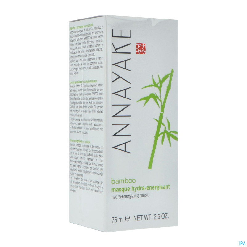 Bamboo masque hydratant energisant    75ml