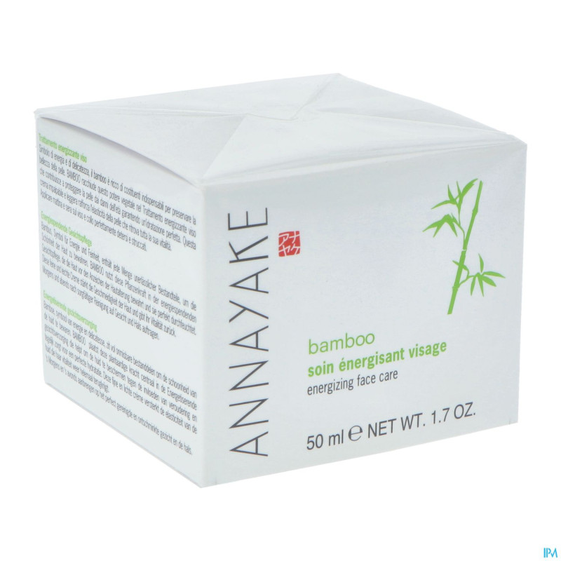 Bamboo soin energisant visage  50ml