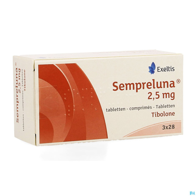 Sempreluna 2,5mg comp  3 x 28