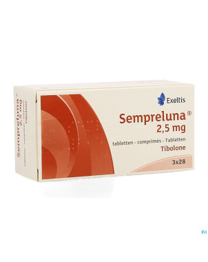 Sempreluna 2,5mg comp  3 x 28