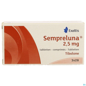 Sempreluna 2,5mg comp  3 x 28