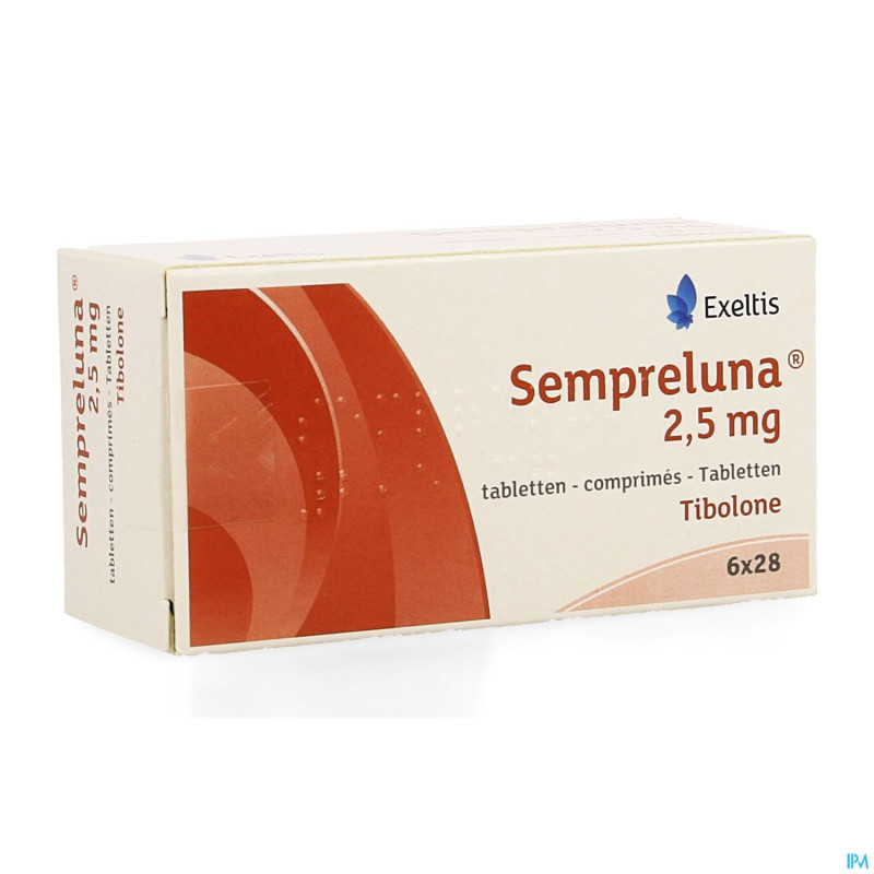 Sempreluna 2,5mg comp  6 x 28