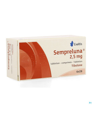Sempreluna 2,5mg comp  6 x 28