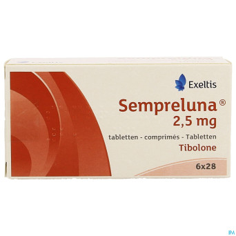 Sempreluna 2,5mg comp  6 x 28