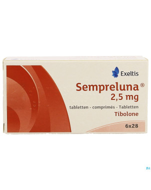 Sempreluna 2,5mg comp  6 x 28