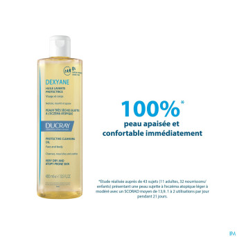 Ducray dexyane huile lavante protectrice 400ml