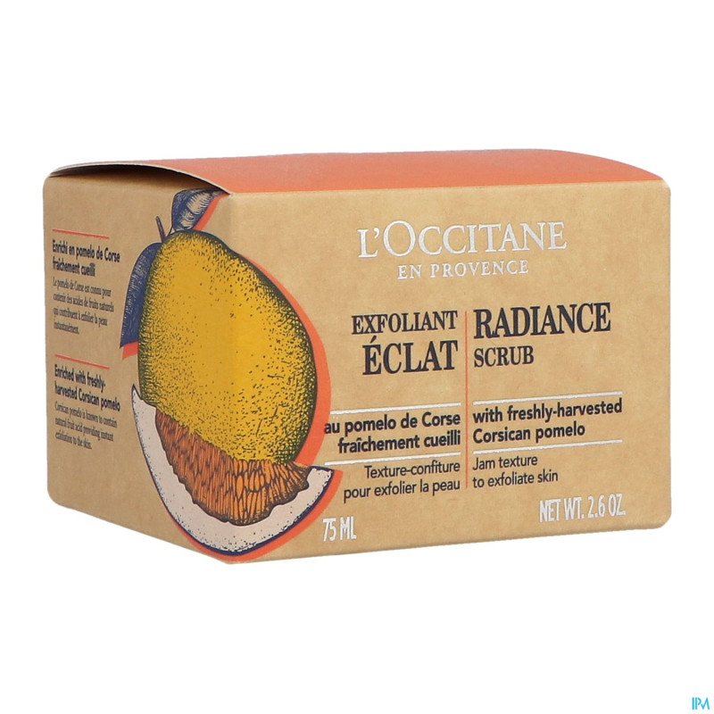 L'occitane masque exfoliant eclat 75ml
