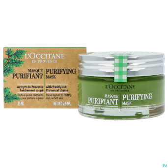 L'occitane masque purifiant 75ml