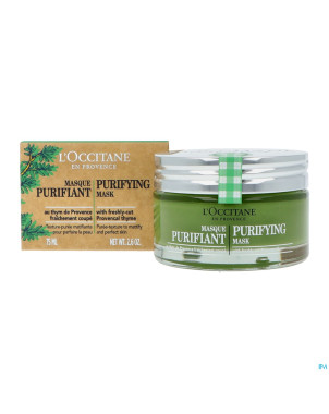 L'occitane masque purifiant 75ml