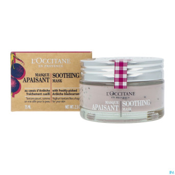 L'occitane masque apaisant 75ml