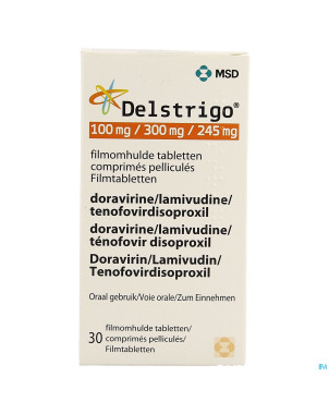 Delstrigo 100mg/300mg/245mg comp pell  30