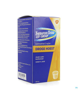 Therafixx-tusso 0,15% sirop 200ml