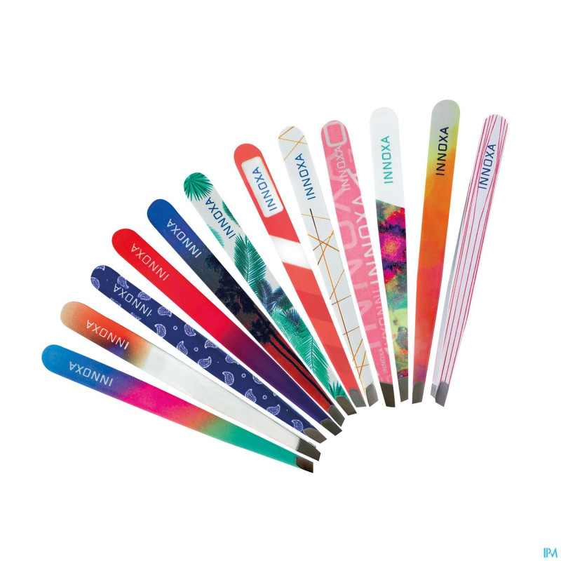 Innoxa pince epiler mors biais inox 9,6cm