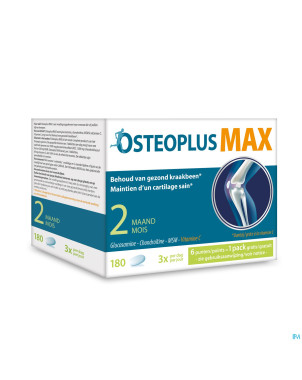 Osteoplus max 2 mois    comp 180