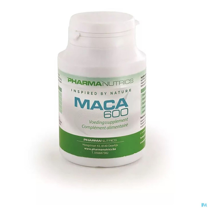 Maca 600 v-caps  60    pharmanutrics
