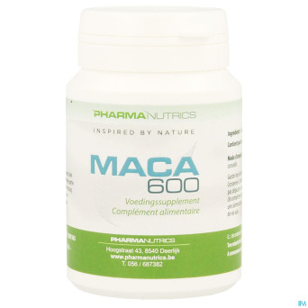 Maca 600 v-caps  60    pharmanutrics