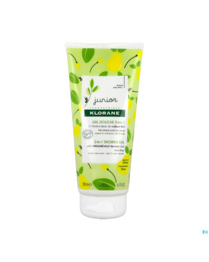Klorane petit junior gel douche poire    200ml nf